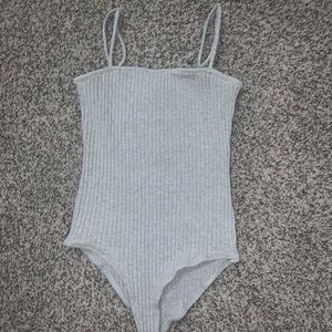 papaya gray bodysuit